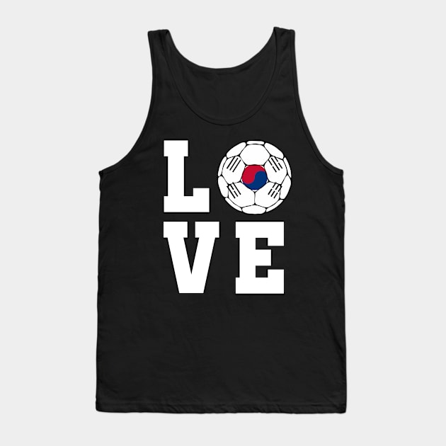 South Korea Football Tank Top by footballomatic